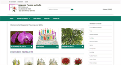 Desktop Screenshot of gleasonsflowers.com